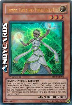 LUMINA, EVOCATRICE FEDELE DELLA LUCE