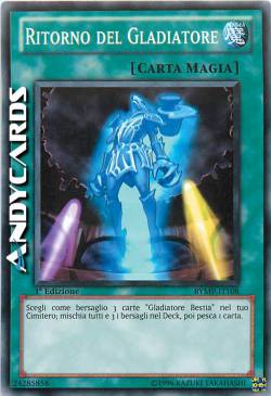 RITORNO DEL GLADIATORE