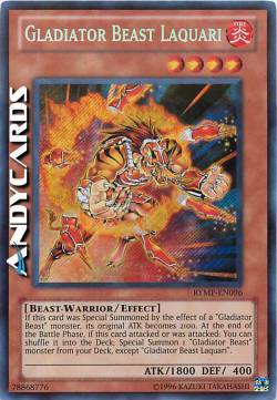 GLADIATORE BESTIA LAQUARI