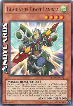 GLADIATORE BESTIA LANISTA