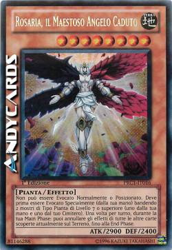 ROSARIA, IL MAESTOSO ANGELO CADUTO