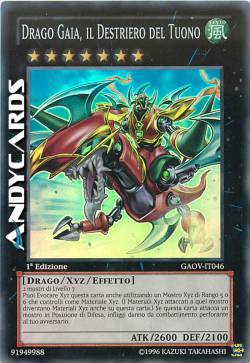 DRAGO GAIA, IL DESTRIERO DEL TUONO