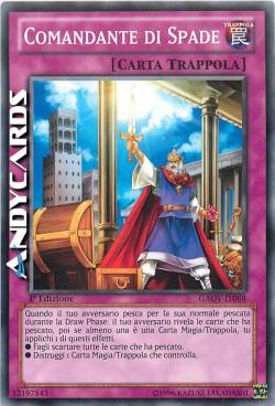 COMANDANTE DI SPADE