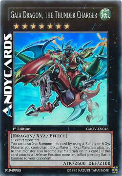 DRAGO GAIA, IL DESTRIERO DEL TUONO