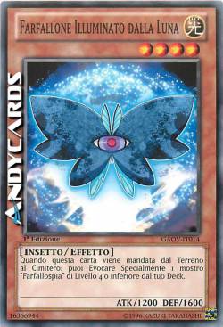 FARFALLONE ILLUMINATO DALLA LUNA