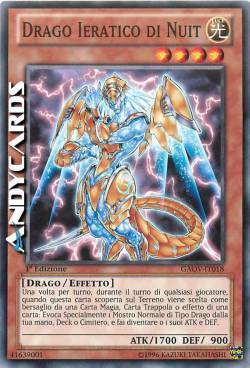 DRAGO IERATICO DI NUIT