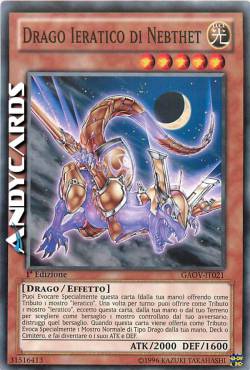 DRAGO IERATICO DI NEBTHET