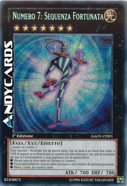 NUMERO 7: SEQUENZA FORTUNATA