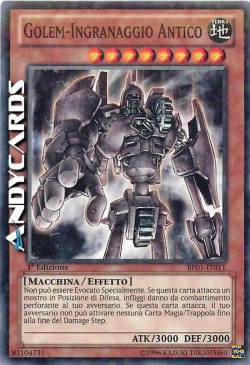 GOLEM-INGRANAGGIO ANTICO