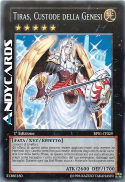 TIRAS, CUSTODE DELLA GENESI