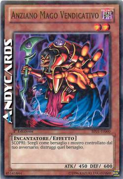 ANZIANO MAGO VENDICATIVO