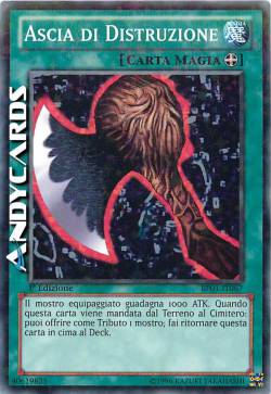 ASCIA DI DISTRUZIONE