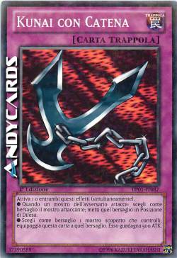 KUNAI CON CATENA