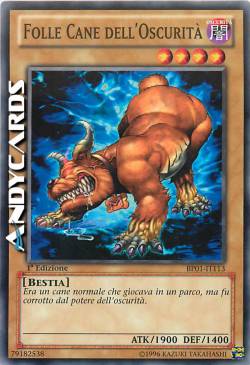 FOLLE CANE DELL'OSCURITÀ