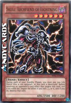 ARCIDEMONE TESCHIO DEL FULMINE