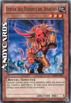 STATUA DELL'ELEFANTE DEL DISASTRO