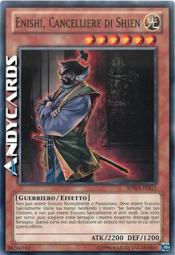 ENISHI, CANCELLIERE DI SHIEN