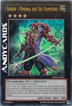 SHIEN - OMBRA DEI SEI SAMURAI