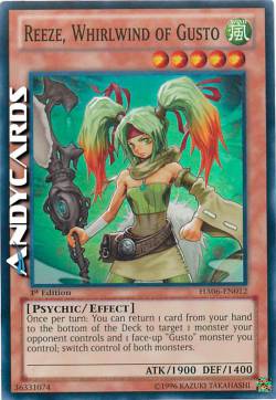 REEZE, WHIRLWIND OF GUSTO