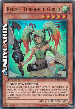 REEZEE, TURBINE DI GUSTO