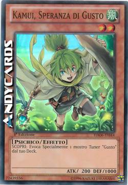 KAMUI, SPERANZA DI GUSTO