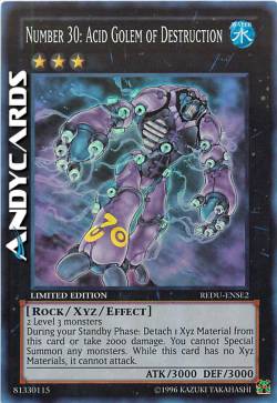 NUMBER 30: ACID GOLEM OF DESTRUCTION