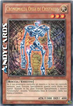 CRONOMALIA OSSA DI CRISTALLO