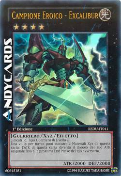 CAMPIONE EROICO - EXCALIBUR