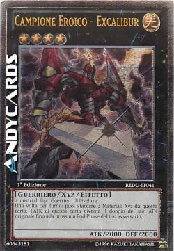 CAMPIONE EROICO - EXCALIBUR