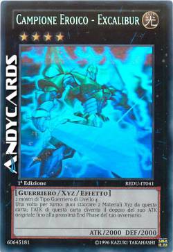 CAMPIONE EROICO - EXCALIBUR