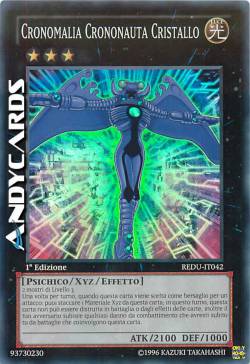 CRONOMALIA CRONONAUTA CRISTALLO