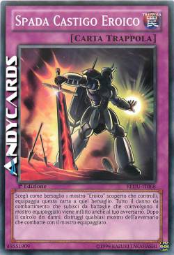 SPADA CASTIGO EROICO
