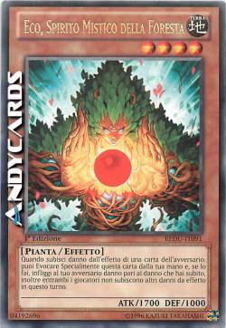 ECO, SPIRITO MISTICO DELLA FORESTA