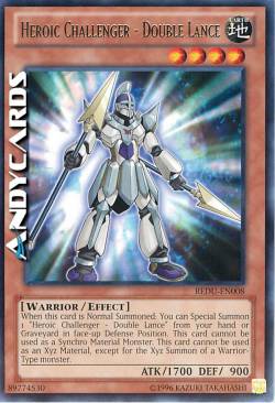 SFIDANTE EROICO - DOPPIA LANCIA