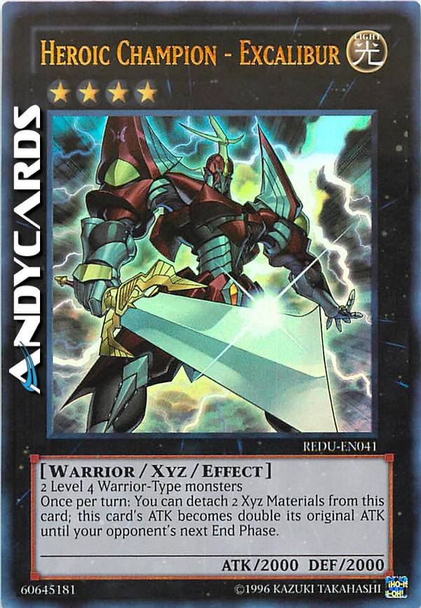excalibur yugioh card Heroic Champion Heroic Champion - Excalibur