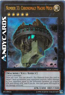 NUMERO 33: CRONOMALIA MACHU MECH