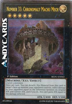 NUMERO 33: CRONOMALIA MACHU MECH