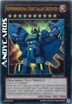 ROBOT SUPERDIMENSIONALE DISTRUTTORE GALATTICO