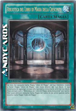 BIBLIOTECA DEL LIBRO DI MAGIA DELLA CRESCENTE
