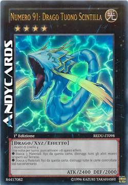 NUMERO 91: DRAGO TUONO SCINTILLA