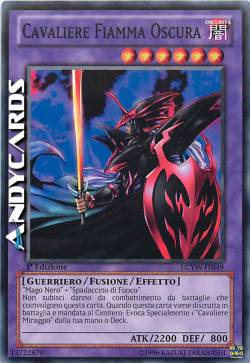 CAVALIERE FIAMMA OSCURA