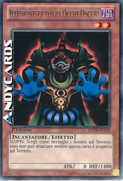 ILLUSIONISTA DAGLI OCCHI OSCURI