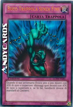 BUCO TRAPPOLA SENZA FINE