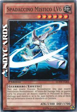 SPADACCINO MISTICO LV6