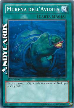 MURENA DELL'AVIDITÀ