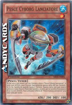 PESCE CYBORG LANCIATORE