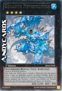 GIGANTE NEVENPOLVERE