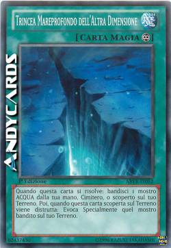 TRINCEA MAREPROFONDO DELL'ALTRA DIMENSIONE