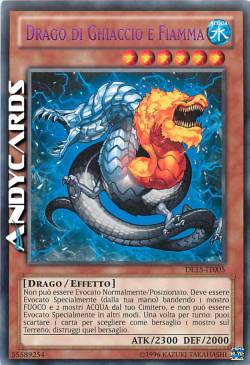 DRAGO DI GHIACCIO E FIAMMA