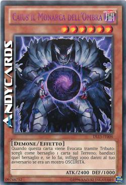 CAIUS IL MONARCA DELL'OMBRA